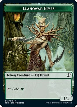 Llanowar Elves Token (12) (Time Spiral: Remastered)