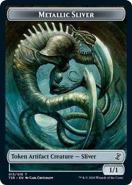 Image for Metallic Sliver Token (15) (Time Spiral: Remastered) - Magic: The Gathering