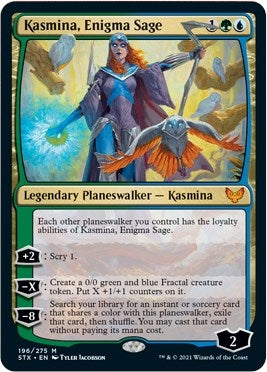 Kasmina, Enigma Sage (196) (Strixhaven: School of Mages)