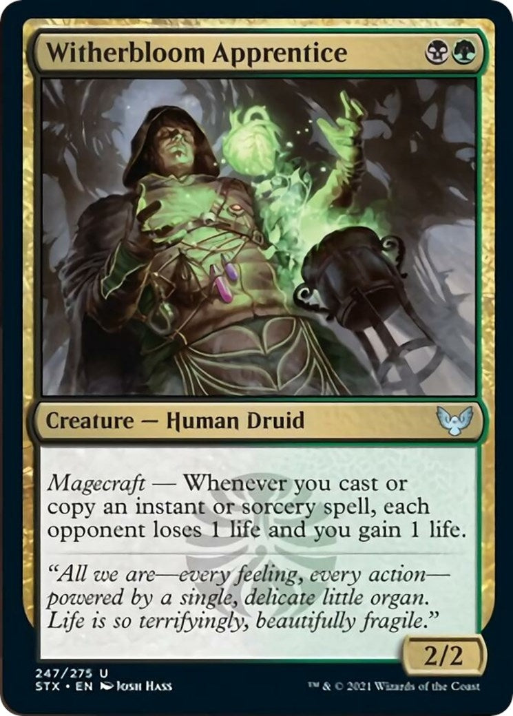 Image for Witherbloom Apprentice (247) (Strixhaven: School of Mages) - Magic: The Gathering