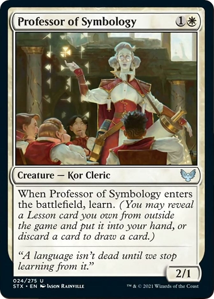Image for Professor of Symbology (24) (Strixhaven: School of Mages) - Magic: The Gathering