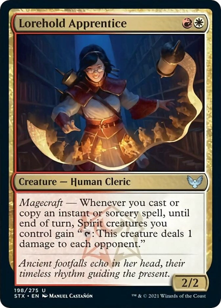 Image for Lorehold Apprentice (198) (Strixhaven: School of Mages) - Magic: The Gathering