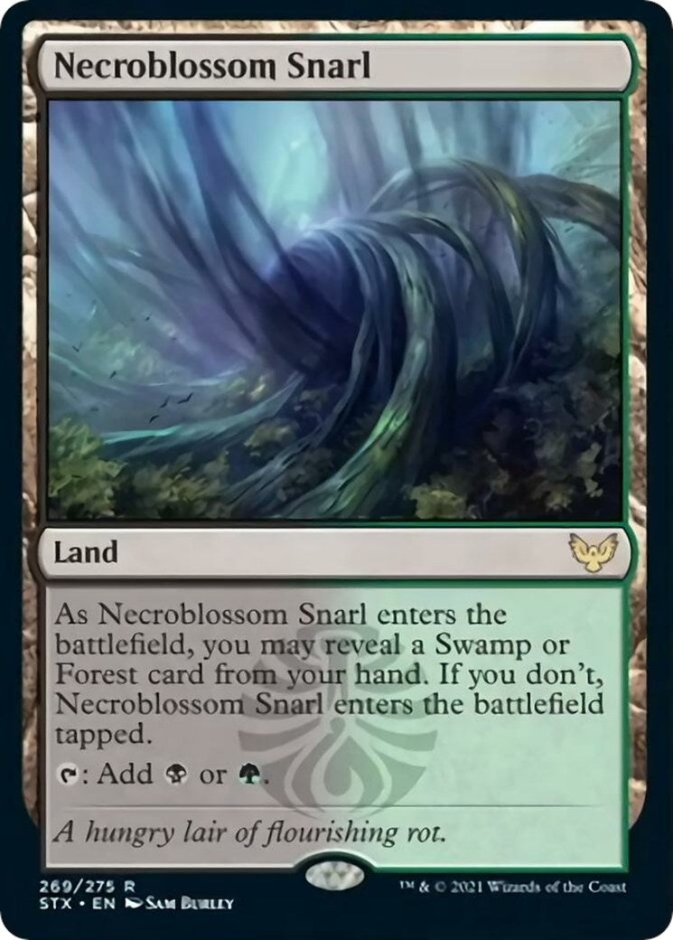 Necroblossom Snarl (269) (Strixhaven: School of Mages)