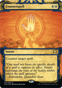 Image for Counterspell (Foil Etched) (15) (Strixhaven: Mystical Archives) - Magic: The Gathering