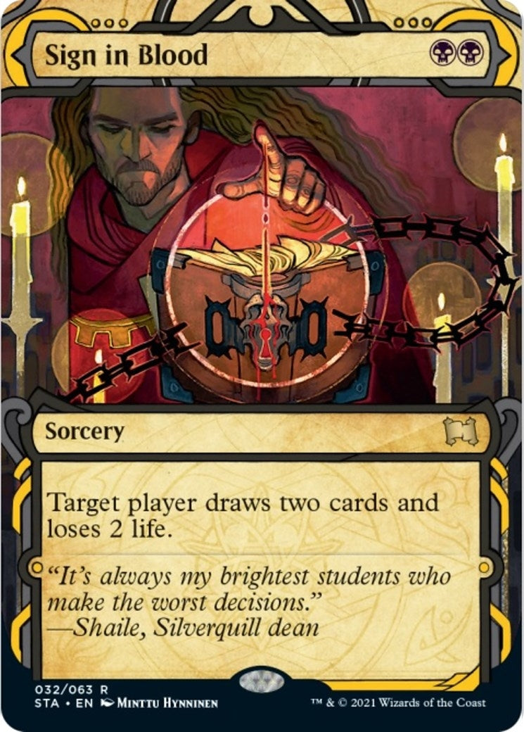 Image for Sign in Blood (32) (Strixhaven: Mystical Archives) - Magic: The Gathering