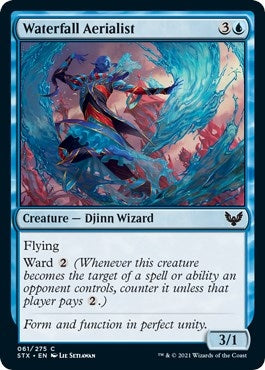 Image for Waterfall Aerialist (61) (Strixhaven: School of Mages) - Magic: The Gathering