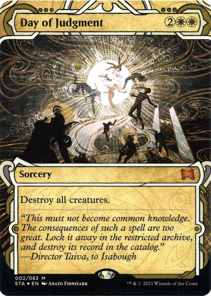 Image for Day of Judgment (Foil Etched) (2) (Strixhaven: Mystical Archives) - Magic: The Gathering