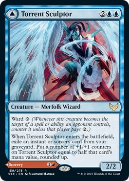 Image for Torrent Sculptor (159) (Strixhaven: School of Mages) - Magic: The Gathering