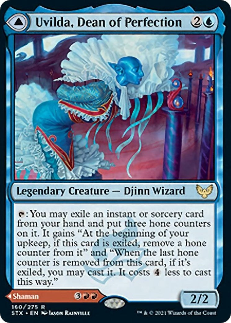 Image for Uvilda, Dean of Perfection (160) (Strixhaven: School of Mages) - Magic: The Gathering