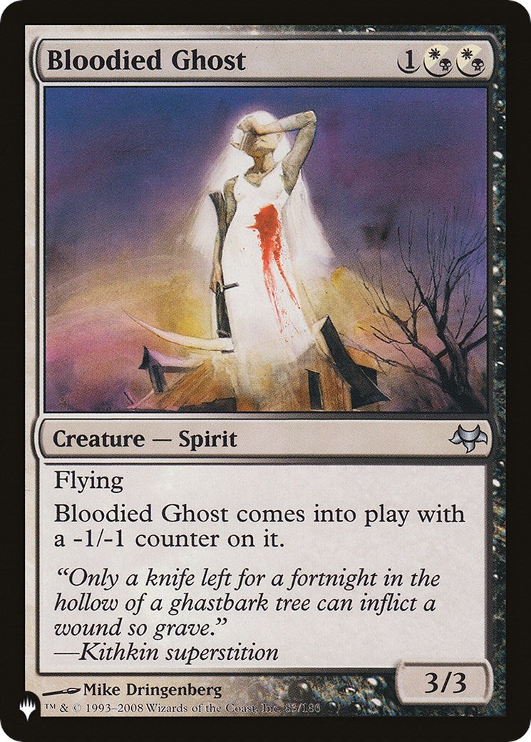 Image for Bloodied Ghost (83/180) (LIST) - Magic: The Gathering