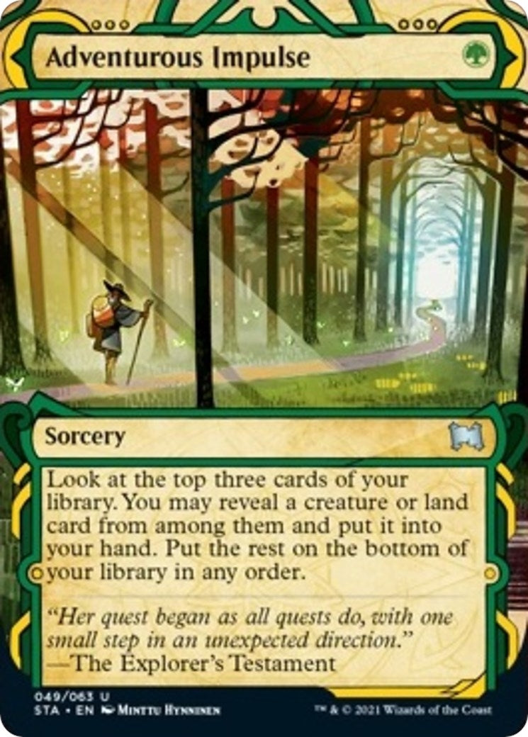 Image for Adventurous Impulse (49) (Strixhaven: Mystical Archives) - Magic: The Gathering
