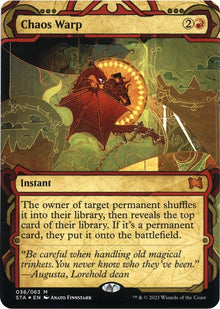 Chaos Warp (Foil Etched) (36) (Strixhaven: Mystical Archives)