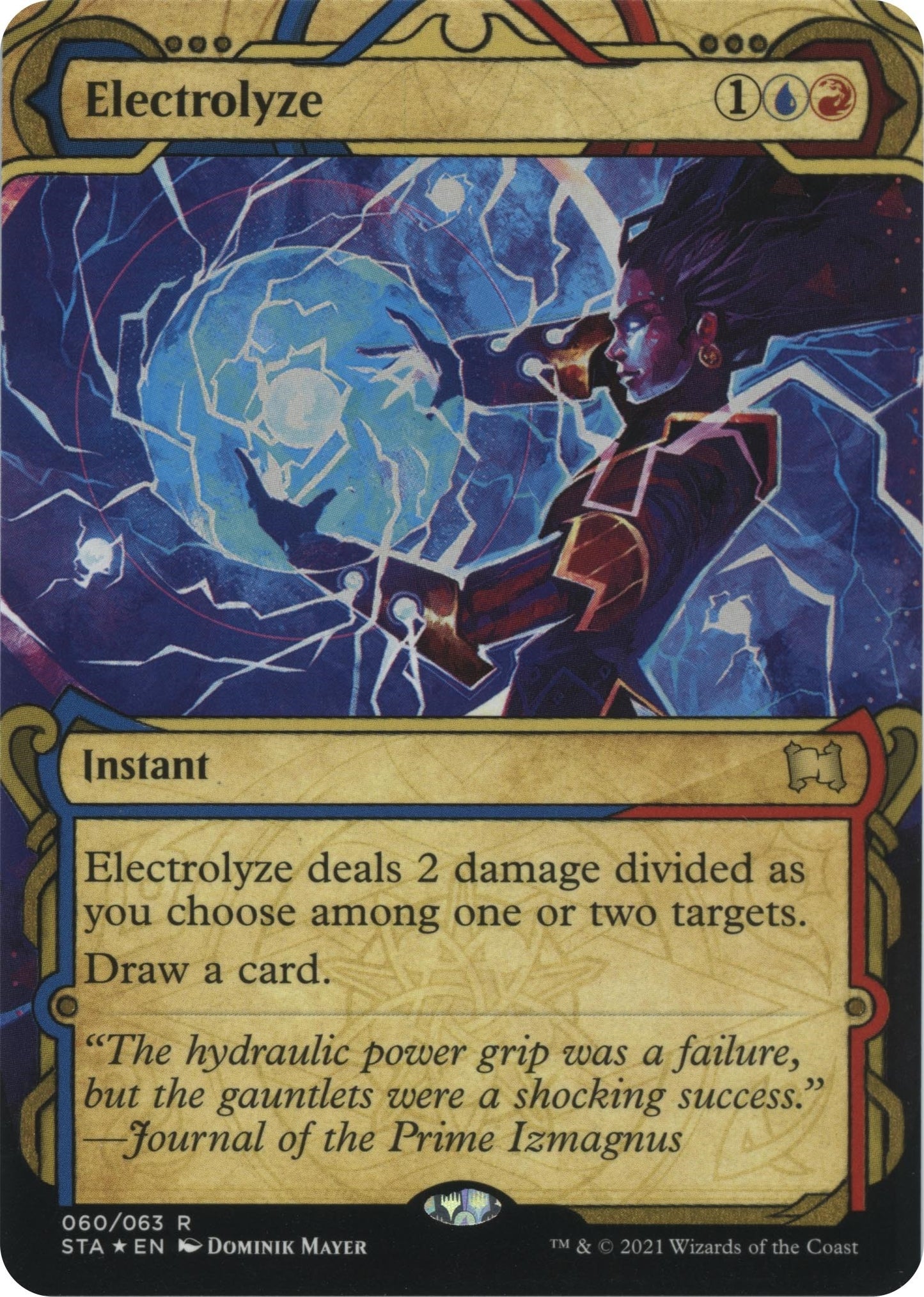 Electrolyze (Foil Etched) (60) (Strixhaven: Mystical Archives)