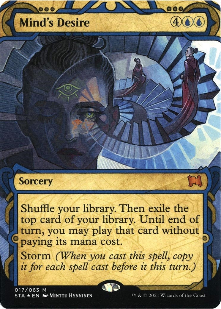 Mind's Desire (Foil Etched) (17) (Strixhaven: Mystical Archives)