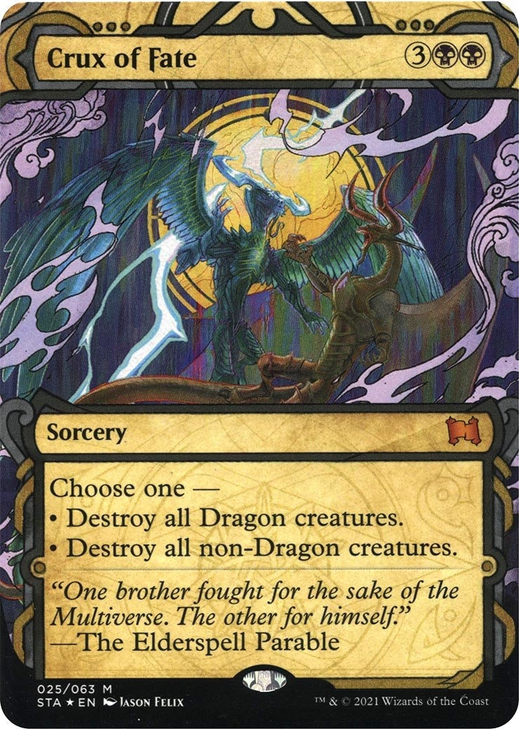 Crux of Fate (Foil Etched) (25) (Strixhaven: Mystical Archives)