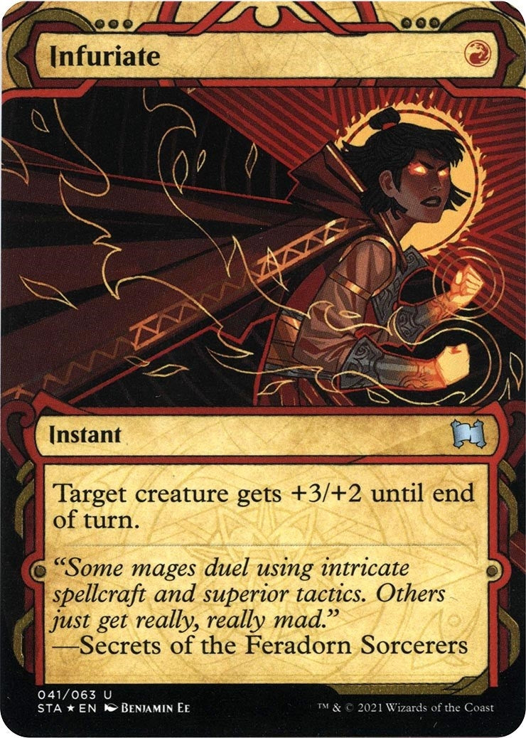 Infuriate (Foil Etched) (41) (Strixhaven: Mystical Archives)