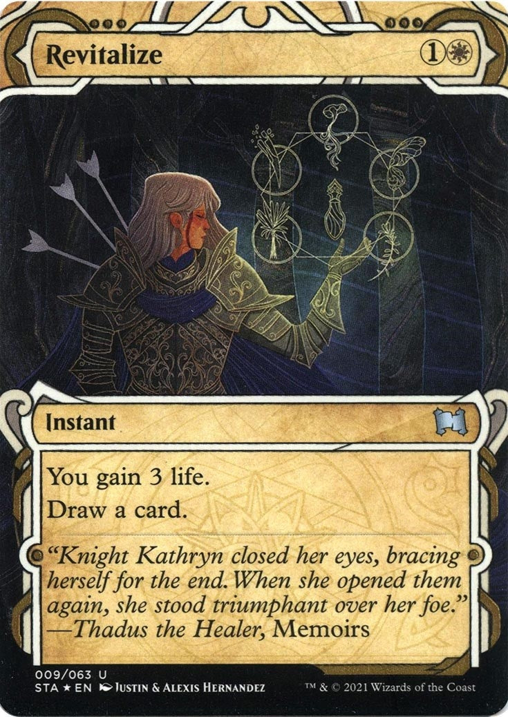 Revitalize (Foil Etched) (9) (Strixhaven: Mystical Archives)