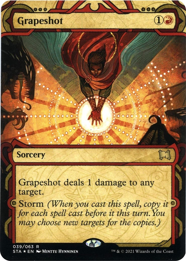 Image for Grapeshot (Foil Etched) (39) (Strixhaven: Mystical Archives) - Magic: The Gathering