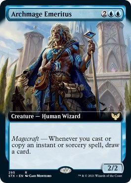 Archmage Emeritus (Extended Art) (295) (Strixhaven: School of Mages)