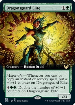 Dragonsguard Elite (Extended Art) (316) (Strixhaven: School of Mages)