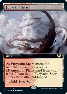 Furycalm Snarl (Extended Art) (361) (Strixhaven: School of Mages)