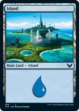 Image for Island (369) (369) (Strixhaven: School of Mages) - Magic: The Gathering