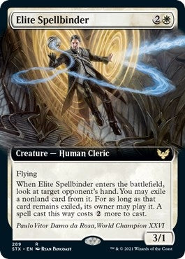 Elite Spellbinder (Extended Art) (289) (Strixhaven: School of Mages)
