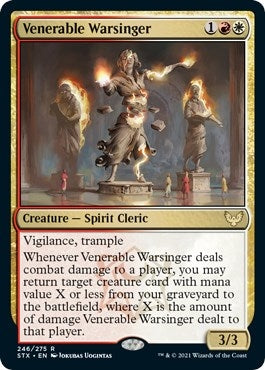 Image for Venerable Warsinger (246) (Strixhaven: School of Mages) - Magic: The Gathering