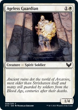 Image for Ageless Guardian (8) (Strixhaven: School of Mages) - Magic: The Gathering