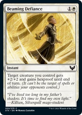 Beaming Defiance (9) (Strixhaven: School of Mages)