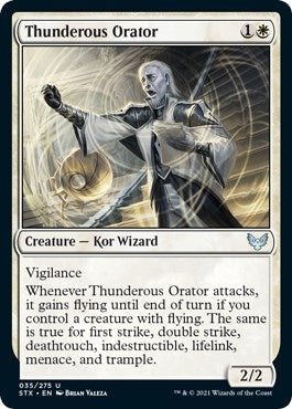 Thunderous Orator (35) (Strixhaven: School of Mages)