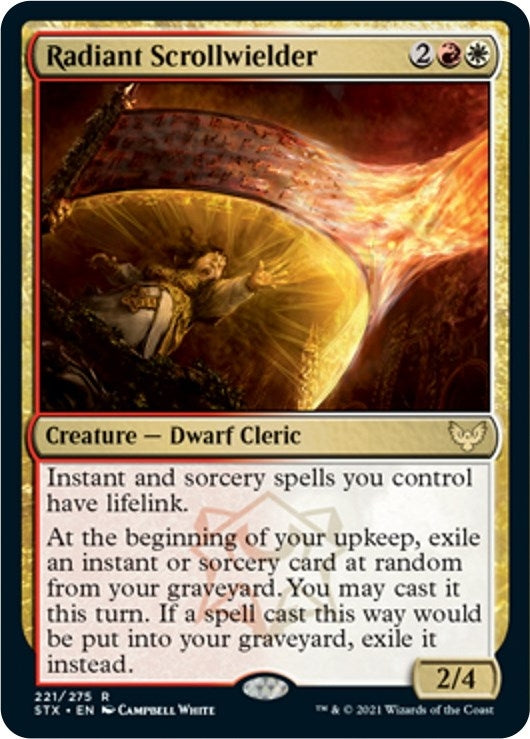 Image for Radiant Scrollwielder (221) (Strixhaven: School of Mages) - Magic: The Gathering