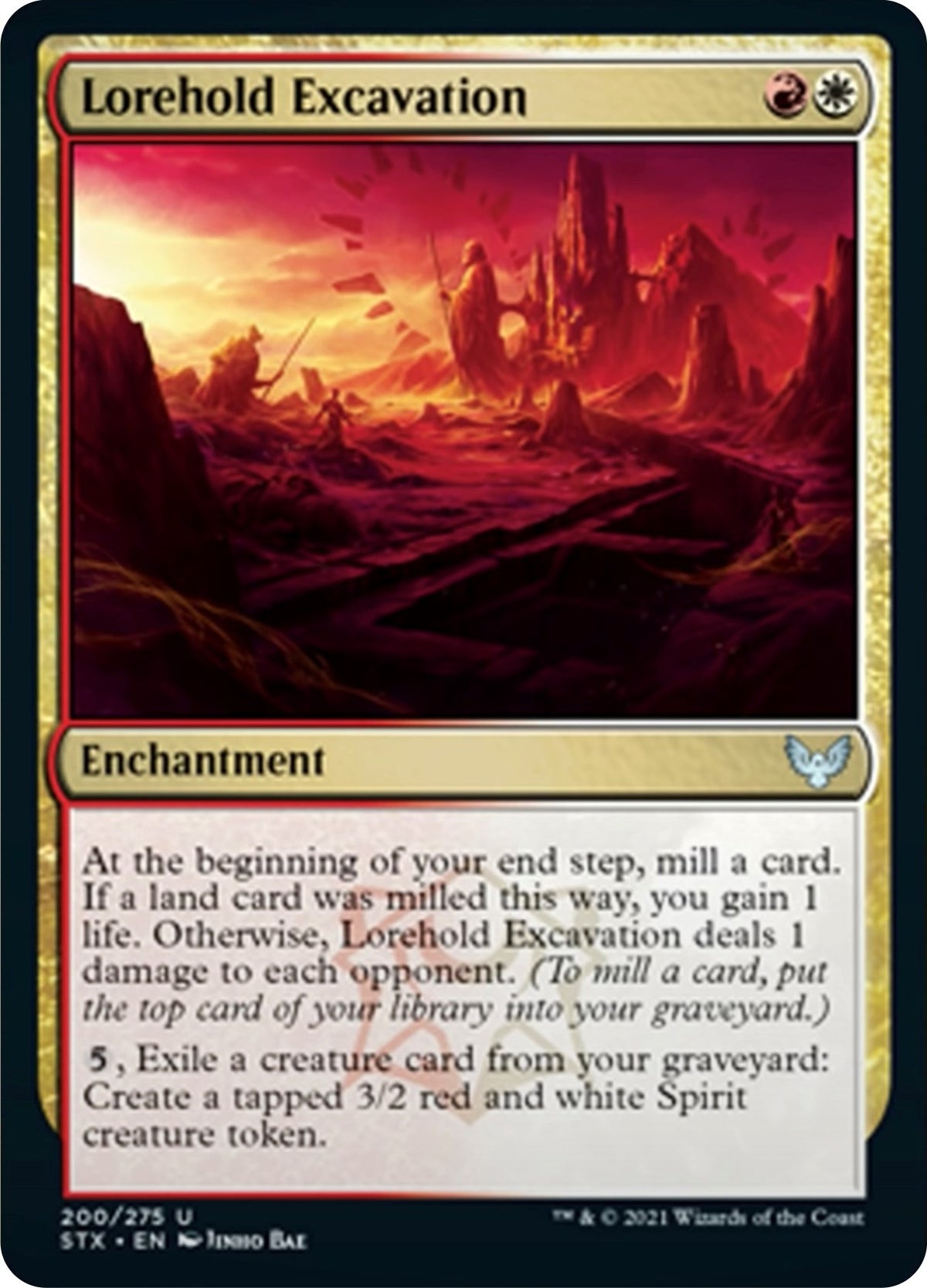 Lorehold Excavation (200) (Strixhaven: School of Mages)