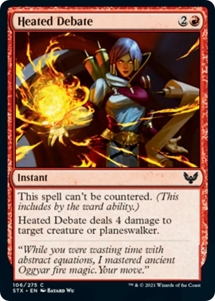 Image for Heated Debate (106) (Strixhaven: School of Mages) - Magic: The Gathering