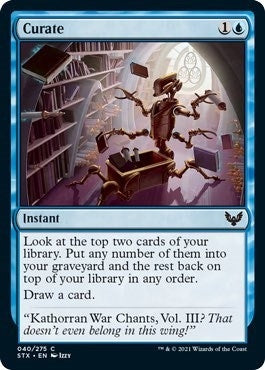 Image for Curate (40) (Strixhaven: School of Mages) - Magic: The Gathering