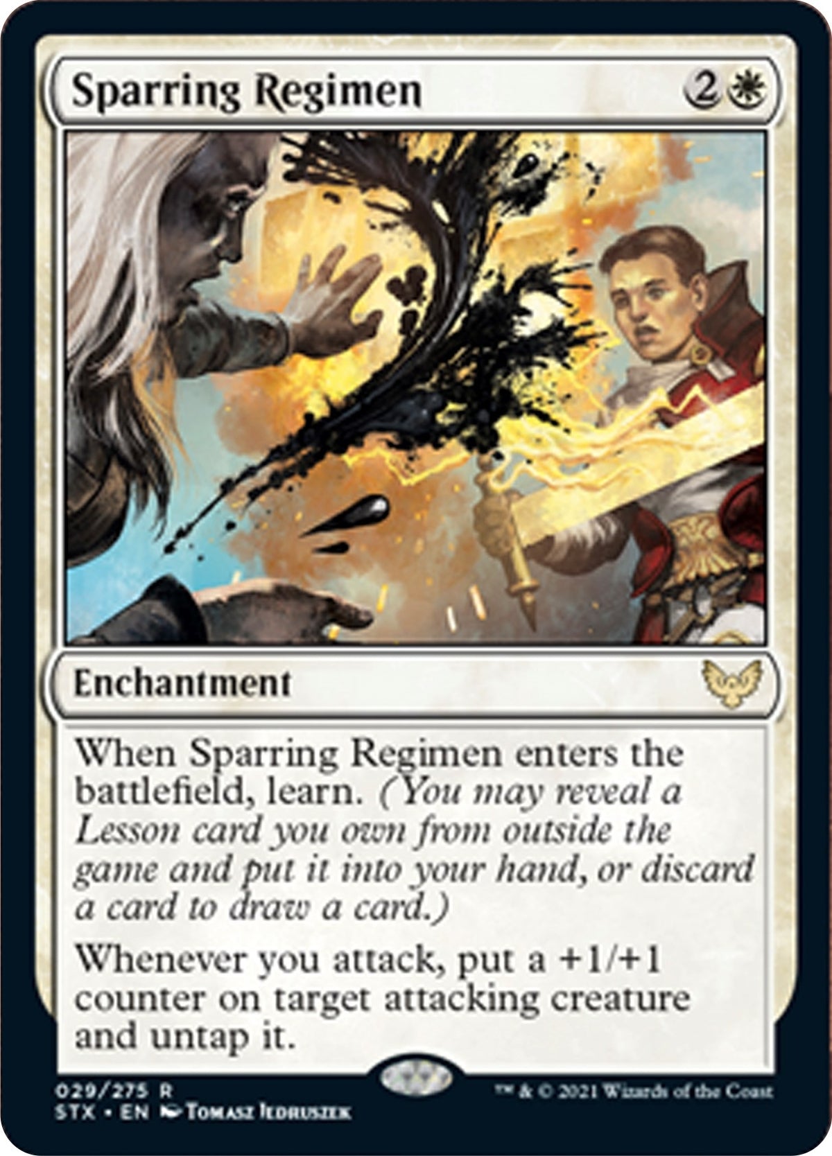 Sparring Regimen (29) (Strixhaven: School of Mages)
