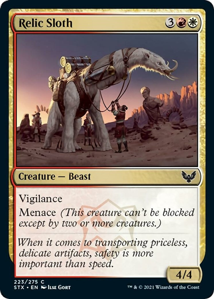 Relic Sloth (223) (Strixhaven: School of Mages)