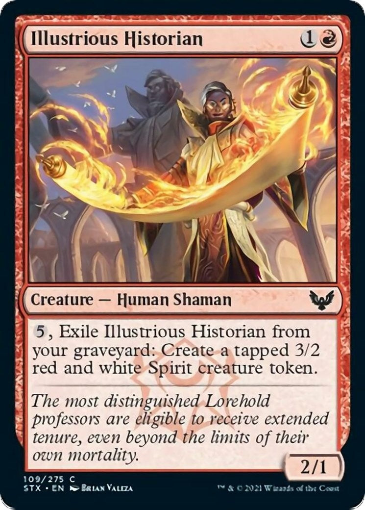 Image for Illustrious Historian (109) (Strixhaven: School of Mages) - Magic: The Gathering