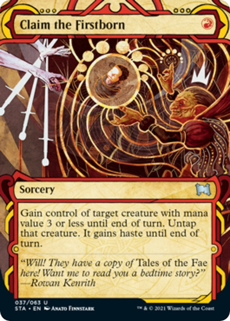 Image for Claim the Firstborn (37) (Strixhaven: Mystical Archives) - Magic: The Gathering