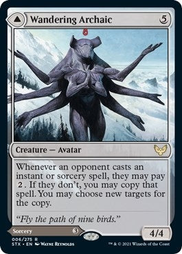 Image for Wandering Archaic (6) (Strixhaven: School of Mages) - Magic: The Gathering