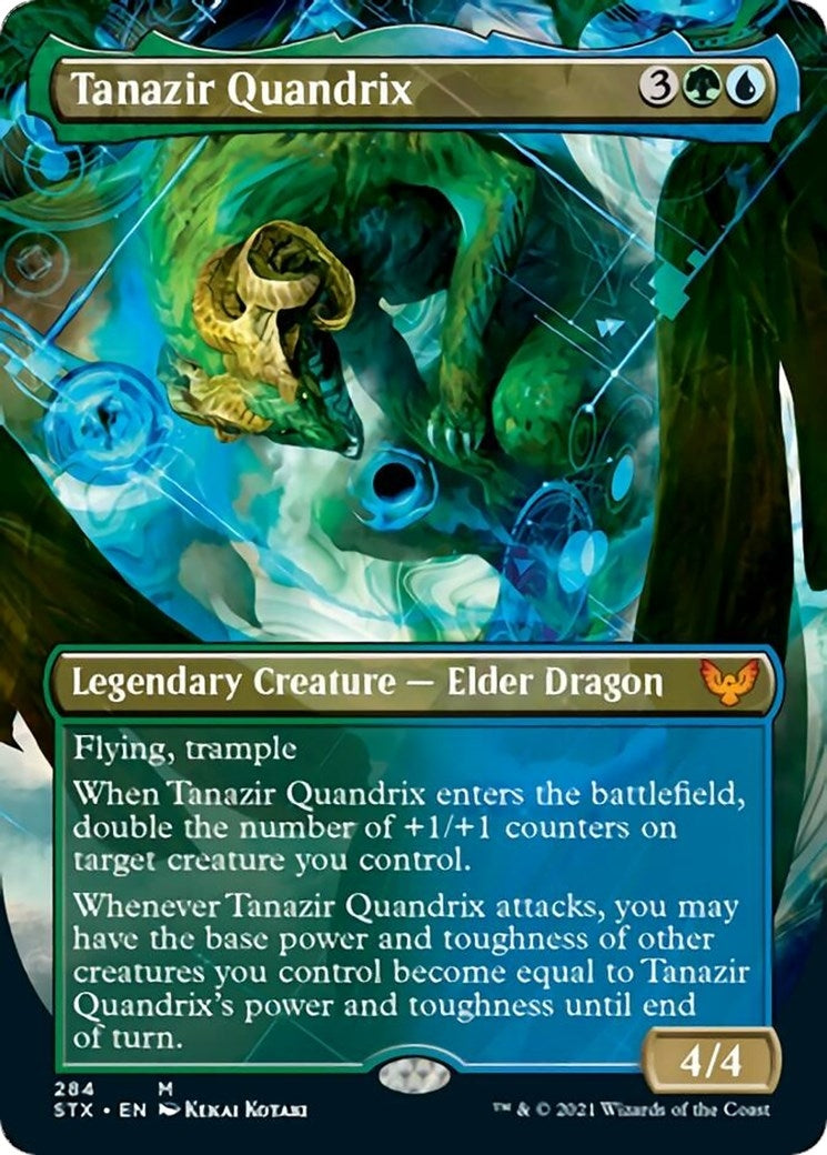 Tanazir Quandrix (Borderless) (284) (Strixhaven: School of Mages)