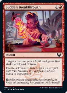 Image for Sudden Breakthrough (116) (Strixhaven: School of Mages) - Magic: The Gathering