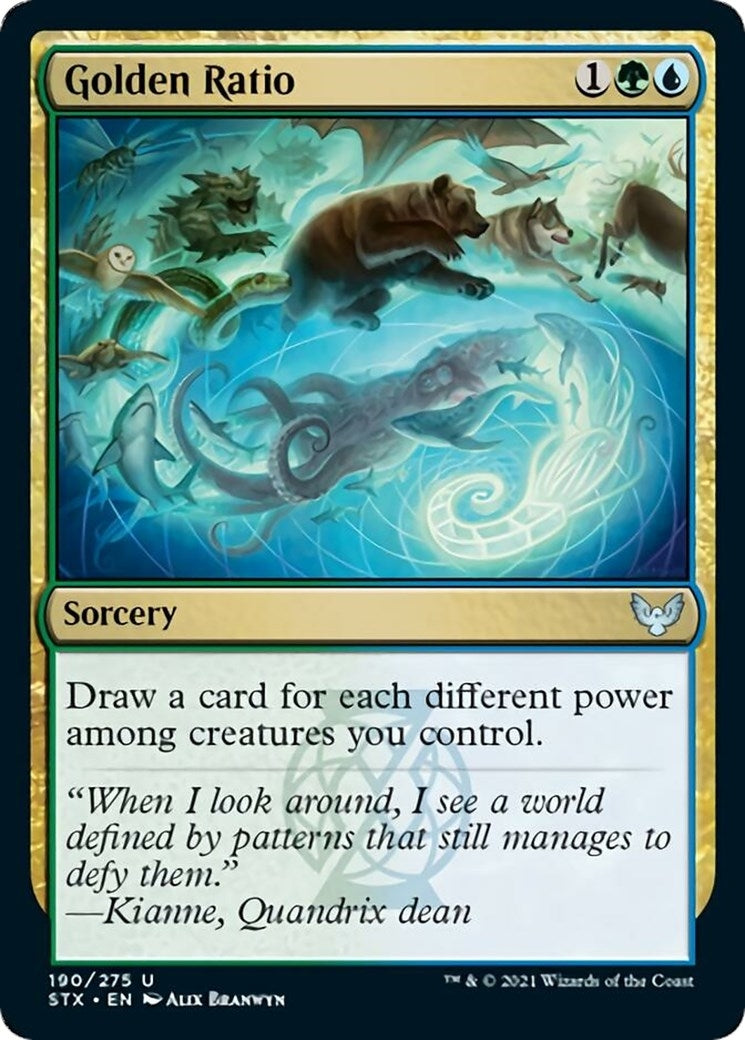 Image for Golden Ratio (190) (Strixhaven: School of Mages) - Magic: The Gathering