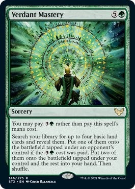 Image for Verdant Mastery (146) (Strixhaven: School of Mages) - Magic: The Gathering