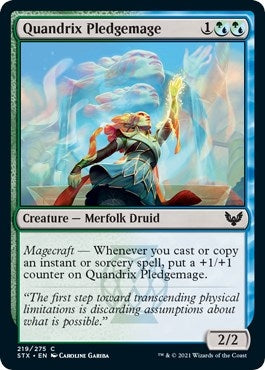 Quandrix Pledgemage (219) (Strixhaven: School of Mages)