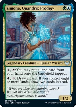 Zimone, Quandrix Prodigy (250) (Strixhaven: School of Mages)