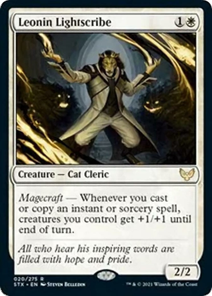 Leonin Lightscribe (20) (Strixhaven: School of Mages)