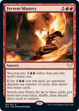 Fervent Mastery (101) (Strixhaven: School of Mages)