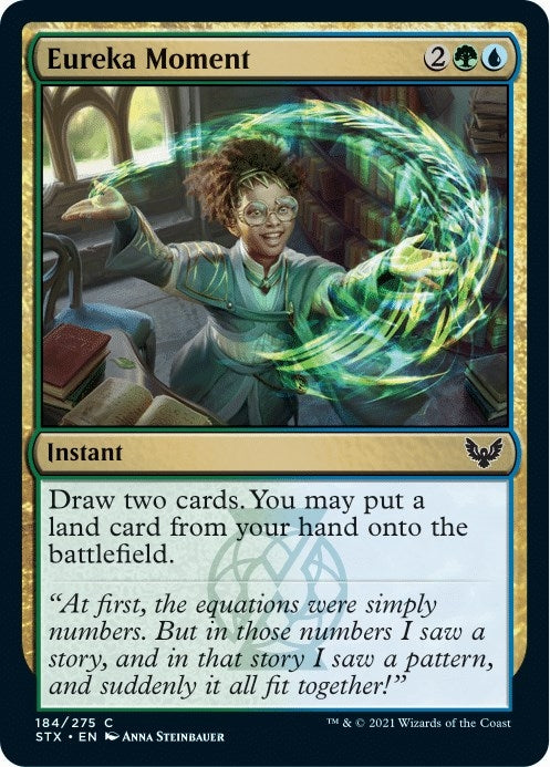 Image for Eureka Moment (184) (Strixhaven: School of Mages) - Magic: The Gathering