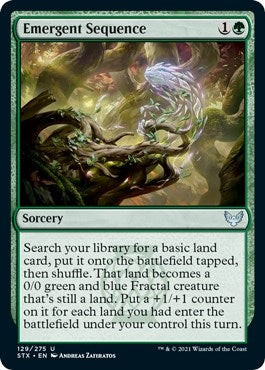 Emergent Sequence (129) (Strixhaven: School of Mages)